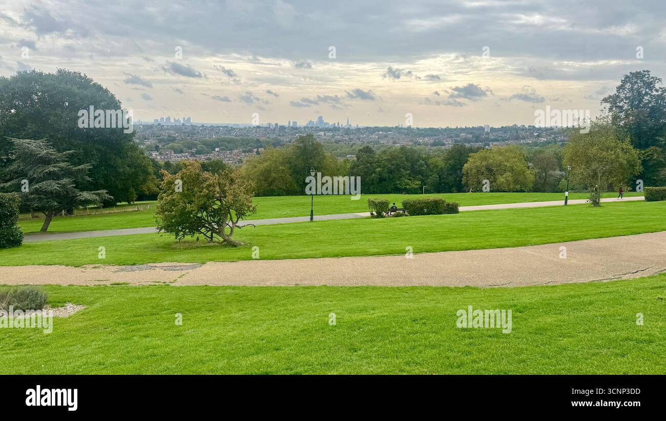 London`s sky line and the skyscrapers - Smartphone Captured Stock Image
